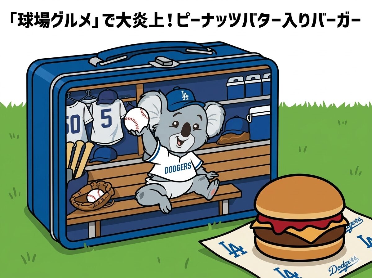 ドジャースのランチボックス